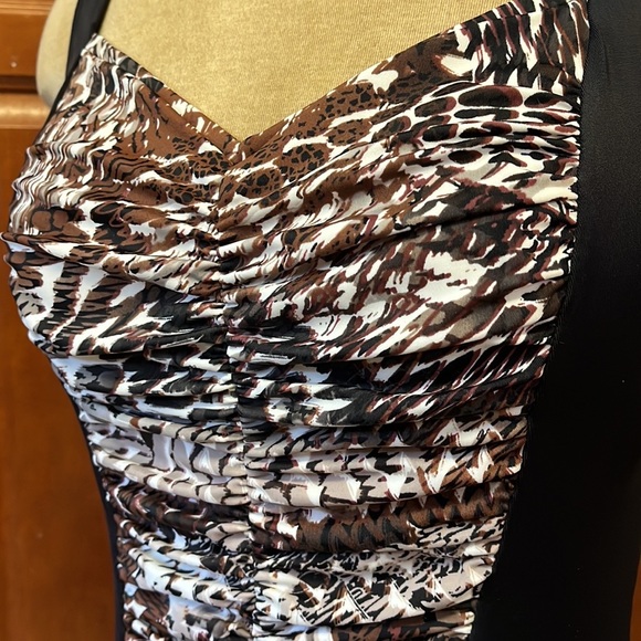 Animal Print Swimsuit Slimming One Piece 12 - Picture 3 of 5